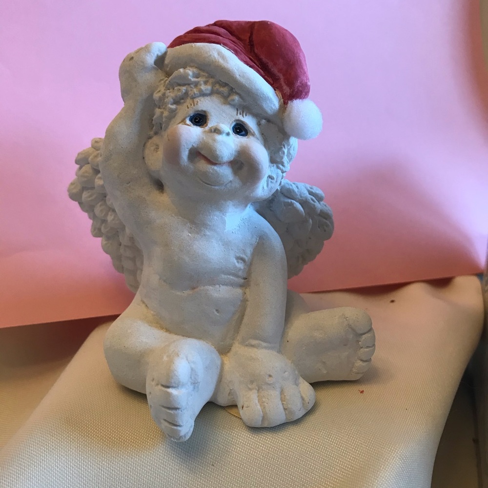 Dreamsicle Santa’s little helper figurine 1994